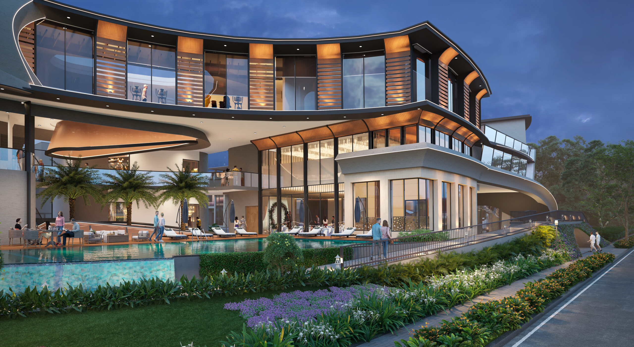 SWimming Pool Close Night View__FFFFFFF copy