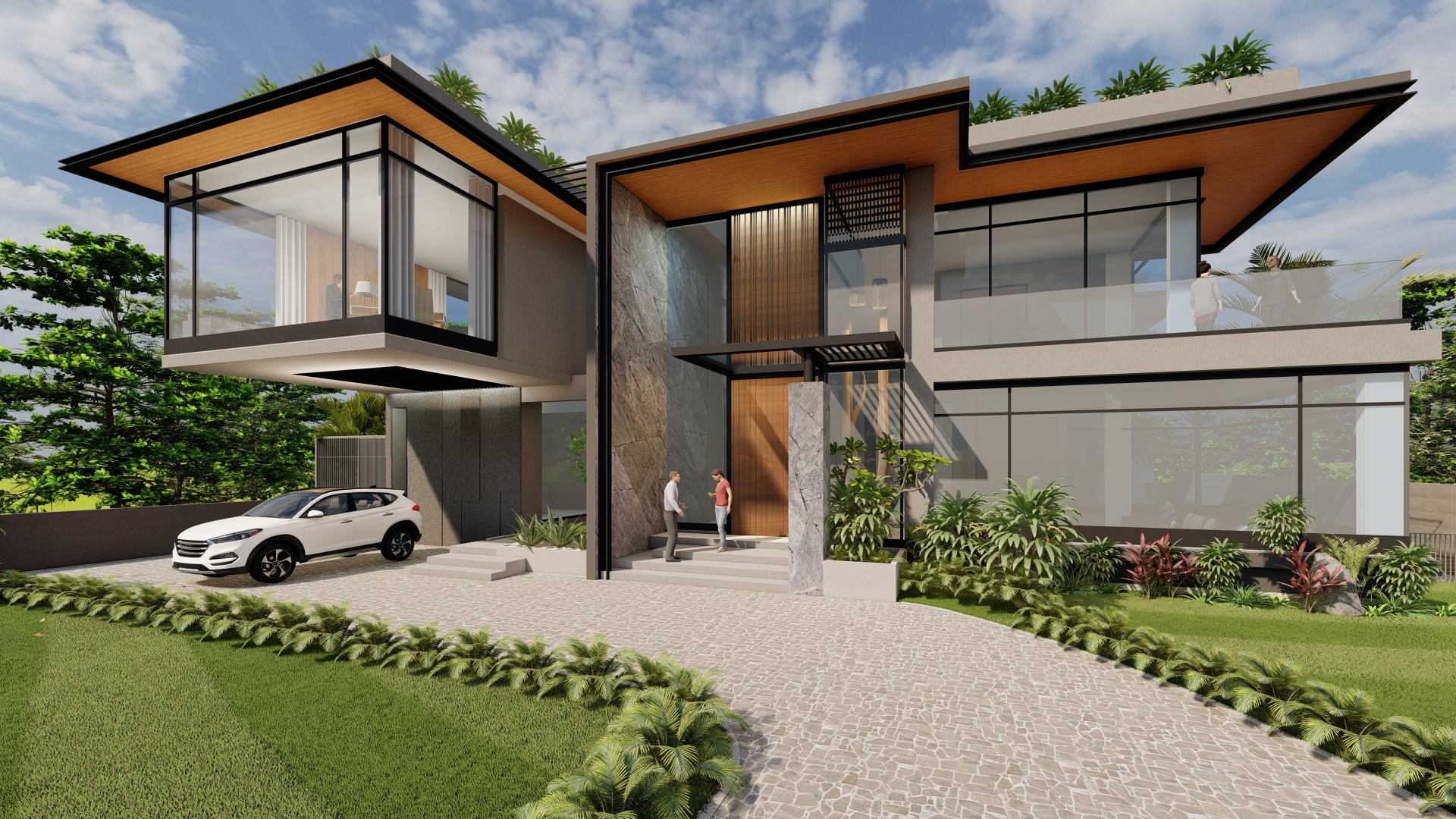 Mr.Mantena Raju Residence View-4 (21-2-24)R