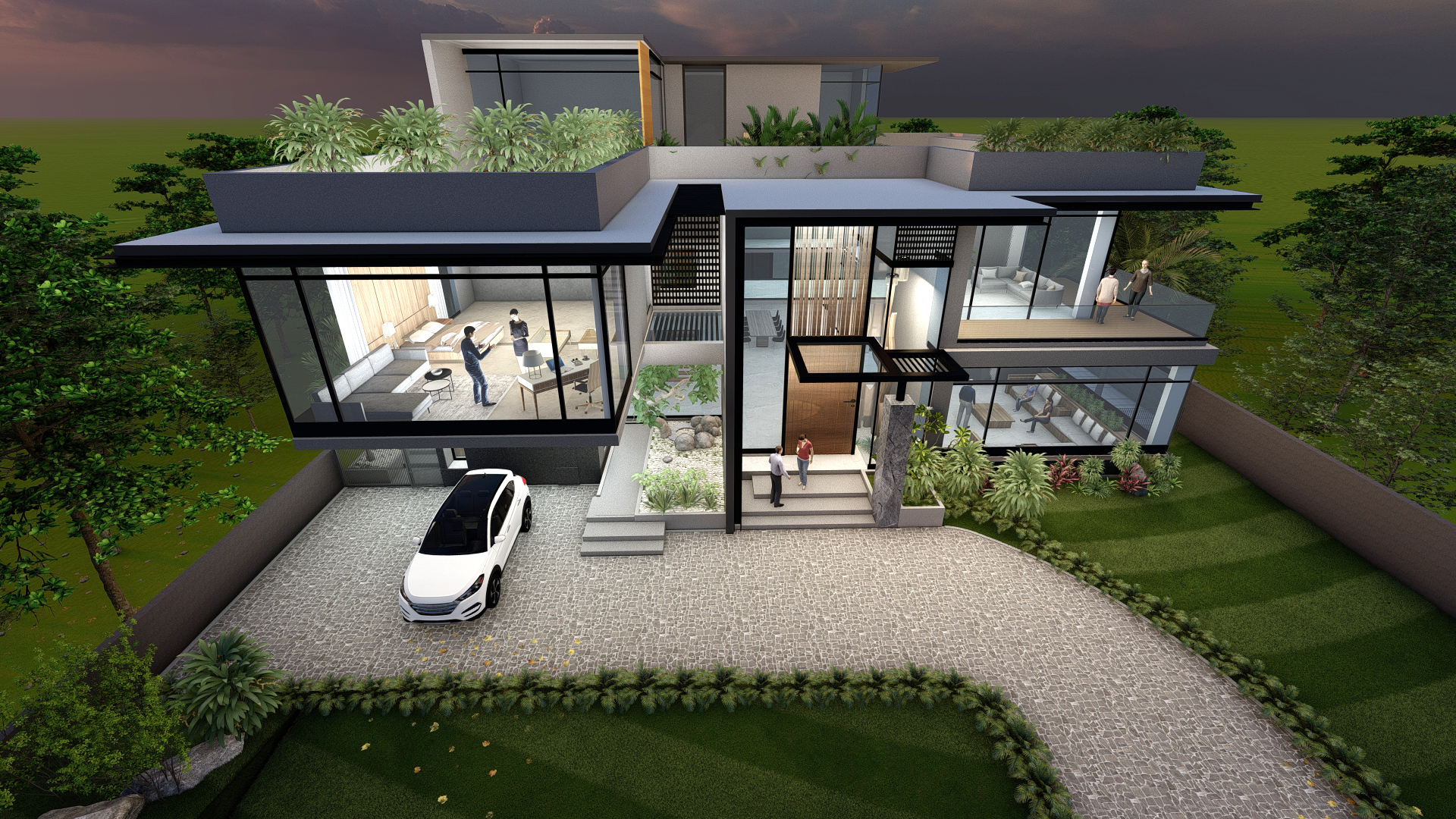 Mr.Mantena Raju Residence View-6(21-2-24)R