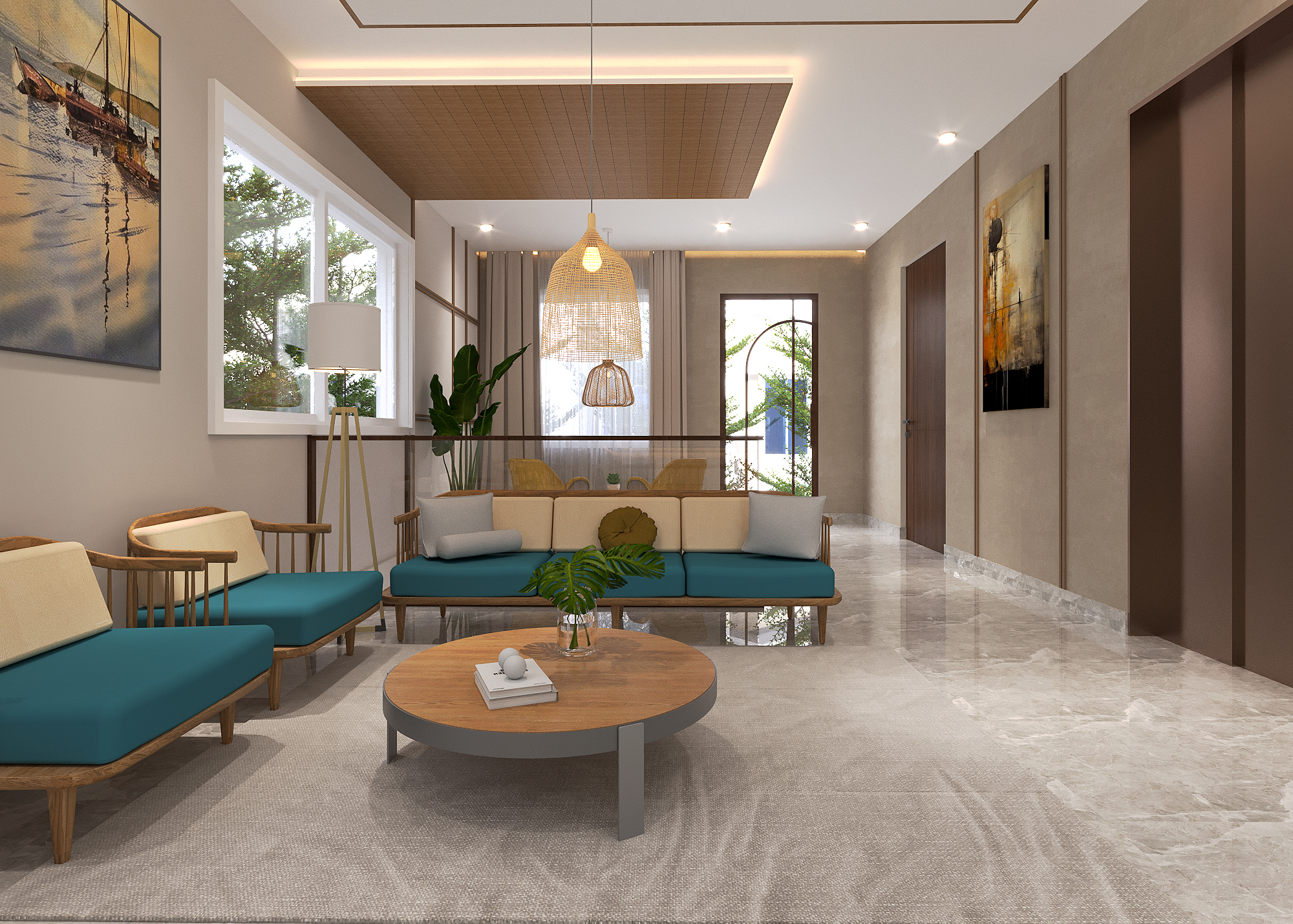 Test 1st floor Living Room View-1